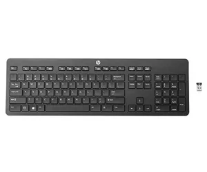 HP Link-5 клавиатура Беспроводной RF QWERTY Русский Черный