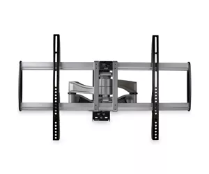 StarTech.com Full Motion TV Wall Mount - Heavy Duty Articulating TV Wall Mount Bracket for 32" to 75" (165lb/75kg) VESA Display - Universal Adjustable Tilt/Swivel Flat Screen Arm - Silver