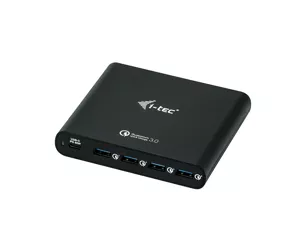 i-tec Universal Charger USB-C Power Delivery + 4x USB-A QC 3.0, 80 W