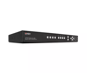 Lindy 4 Port HDMI 4K Quad View KVM Switch