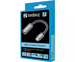 Sandberg USB-C Audio Adapter