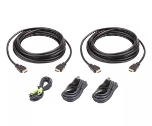 ATEN HDMI Dual Display Secure KVM; 3M USB HDMI Dual Display