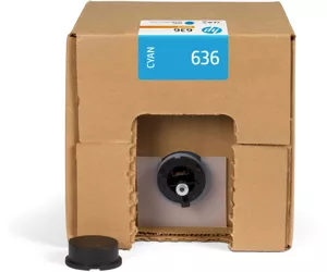 HP Картридж 636 Stitch для сублимационной печати, голубой, 3 литра