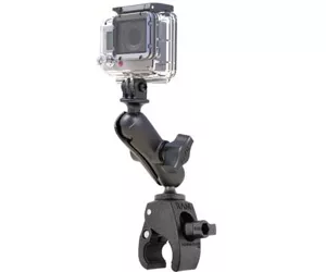 RAM Mounts Tough-Claw Double Ball Mount with Universal Action Camera Adapter