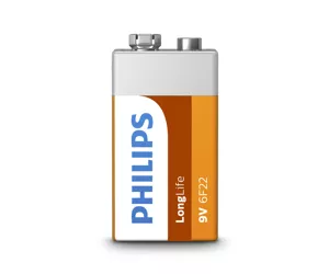 Philips LongLife Батарея 6F22L1F/10