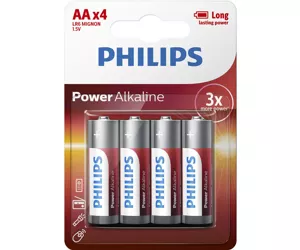 Philips Power Alkaline Аккумулятор LR6P4B/10