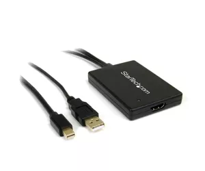 StarTech.com Mini DisplayPort to HDMI Adapter with USB Audio