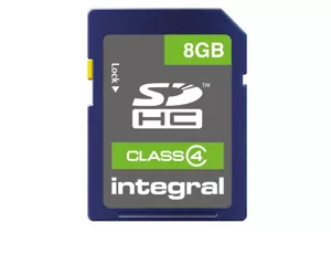 Integral 8GB SD CARD SDHC CL4