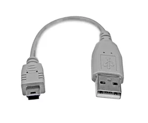 StarTech.com 6in Mini USB 2.0 Cable - A to Mini B