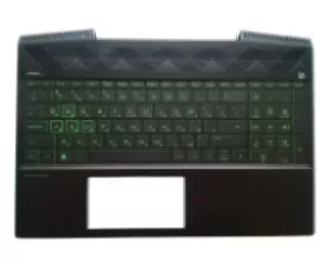 HP L21862-BA1 sülearvuti varuosa Korpuse alus + klavitatuur