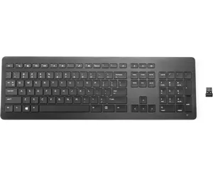 HP 917665-031 klaviatūra Radijo dažnio belaidė QWERTY Anglų (JK) Juoda