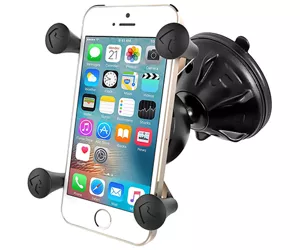 RAM Mounts X-Grip Phone Mount with Mighty-Buddy Suction Cup
