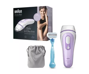Braun Silk-expert Pro Silk·expert Pro 3 PL3011 Latest Generation IPL, Permanent Hair Removal, White&Lilac