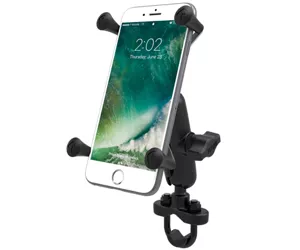 RAM Mounts X-Grip Large Phone Mount with Handlebar U-Bolt Base