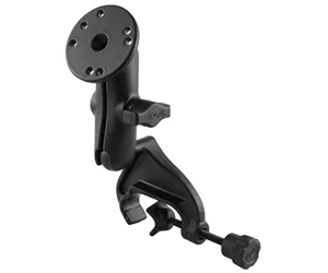 RAM Mounts Double Ball Yoke Clamp Mount with Round Plate