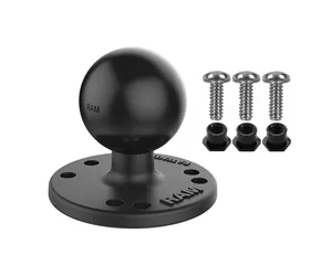 RAM Mounts Ball Adapter with Hardware for Garmin Fishfinders