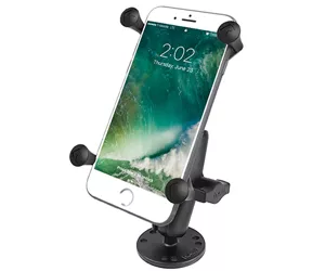 RAM Mounts X-Grip Large Phone Mount with Drill-Down Base