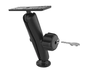 RAM Mounts Universal Marine Electronic Mount with Key Lock Knob
