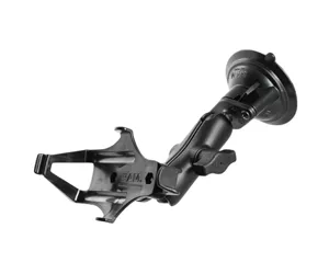 RAM Mounts Twist-Lock Suction Cup Mount for Garmin GPSMAP 176, 496 + More