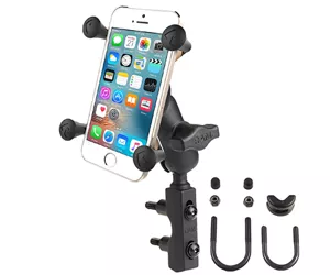RAM Mounts X-Grip Phone Mount with Motorcycle Brake/Clutch Reservoir Base