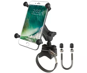 RAM Mounts X-Grip Large Phone Mount with ATV/UTV Rail Base