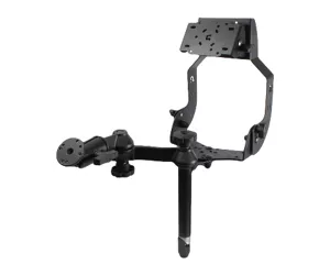 RAM Mounts MDT Display Mount with Double Swing Arm and 8" Upper Pole