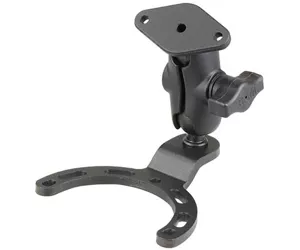 RAM Mounts Small Gas Tank Mount with Diamond Plate
