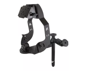 RAM Mounts MDT Display Mount with Long Flange, Swing Arm & 8" Upper Pole