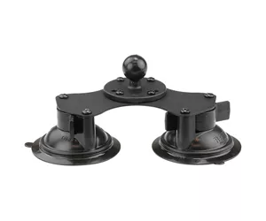 RAM Mounts Twist-Lock Dual Suction Cup Base with Ball