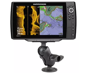 RAM Mounts Drill-Down Double Ball Mount for Humminbird Helix 8, 9, 10 & 12