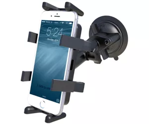 RAM Mounts Finger-Grip Universal Mount with Twist-Lock Suction Cup Base