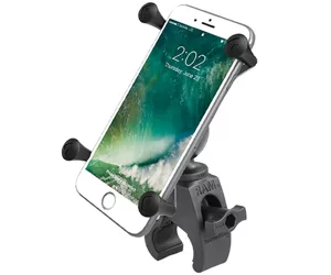 RAM Mounts X-Grip Large Phone Mount with Low Profile Tough-Claw Base