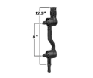 RAM Mounts Adapt-A-Post with Adjustable 13.5" Extension Arm