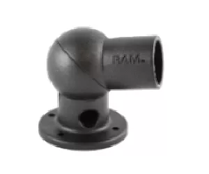 RAM Mounts Adjustable Angle Base with Round Plate and PVC Pipe Socket