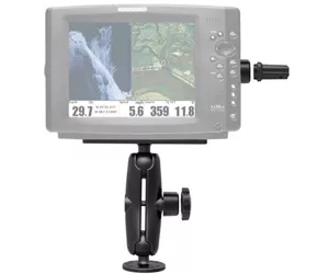 RAM Mounts Pin-Lock Universal Marine Electronic Mount with Gimbal Knob