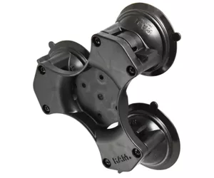 RAM Mounts Twist-Lock Triple Suction Cup Base with AMPS Hole Pattern