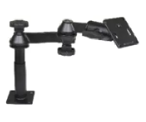RAM Mounts Tele-Pole with 4" & 5" Poles, Swing Arms & 75x75mm VESA Plate