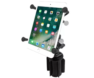 RAM Mounts X-Grip with RAM-A-CAN II Cup Holder Mount for 7"-8" Tablets