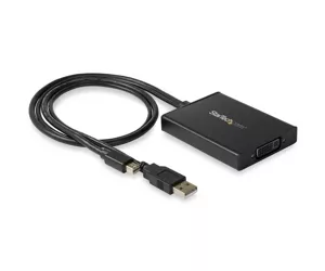 StarTech.com Mini DisplayPort to Dual-Link DVI Adapter - USB Powered - Black
