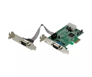 StarTech.com PEX2S553LP интерфейсная карта/адаптер Внутренний Последовательный