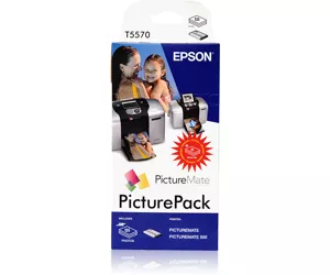 Epson PicturePack (135 x photo-paper, 1 x 6 colour ink cartridge) T5570
