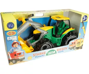 Lena GIGA TRUCKS Tractor with front loader & excavator