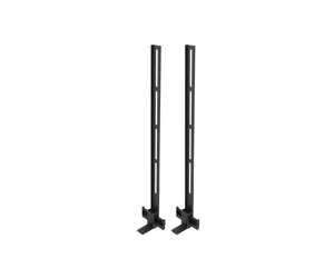Multibrackets 6645 speaker mounts Televizora kronšteins Tērauds Melns