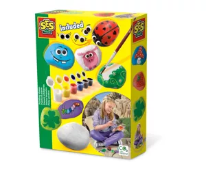 SES Creative Children's Rock Painting Kit