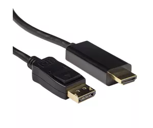 ACT Conversion cable DisplayPort male – HDMI A maleConversion cable DisplayPort male – HDMI A