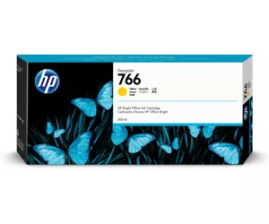 HP 766 300-ml Yellow DesignJet Ink Cartridge