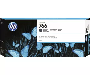 HP 766 300-ml Matte Black DesignJet Ink Cartridge