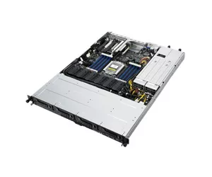 ASUS RS500A-E9-RS4-U Säilitusserver Püstik (1U) Ethernet LAN Must, Hõbe 7000