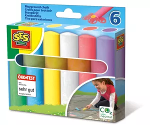 SES Creative Playground chalks 6 pack
