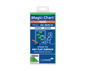 Legamaster Magic-Chart notes 10x20cm green 100pcs